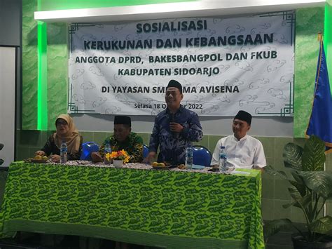 FKUB Sidoarjo Gencarkan Sosialisasi Kerukunan Dan Kebangsaan Zona Jatim