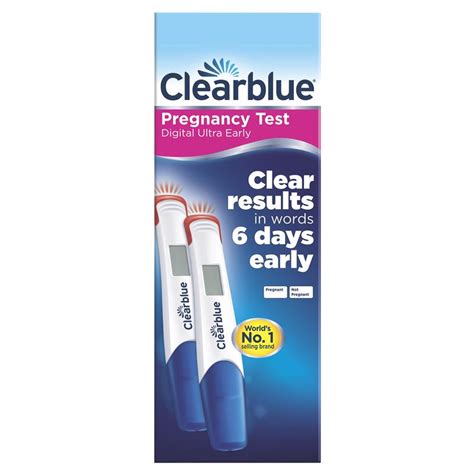 Pregnancy Test By Clearblue At Darryl Willis Blog