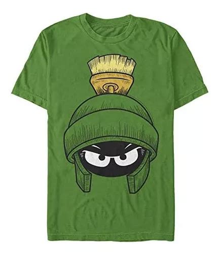 Looney Tunes Playera Para Hombre Con Cara De Marvin Unamuse Cuotas