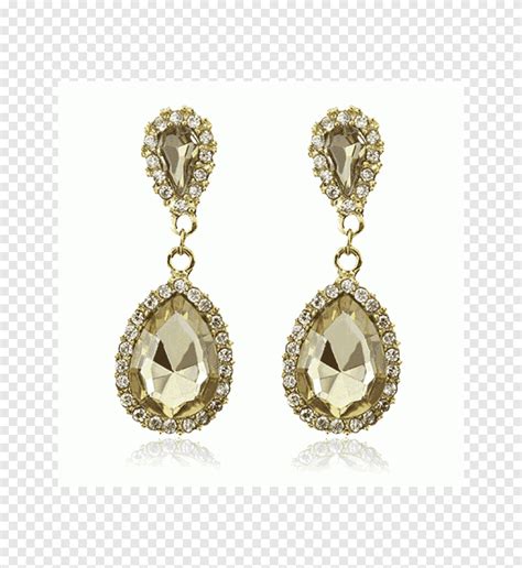 Earring Imitation Gemstones Rhinestones Bling Bling Jewellery Diamond