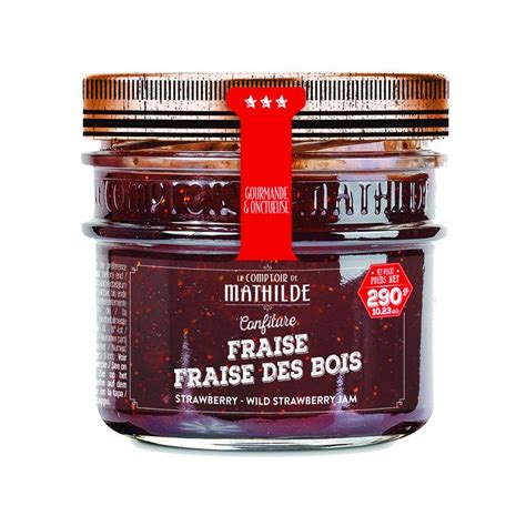 Fraise Fraise Des Bois Confiture G Le Comptoir De Mathilde