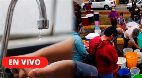 Corte De Agua Sedapal Hoy Viernes 2 De Junio Del 2023 Estos Son Los