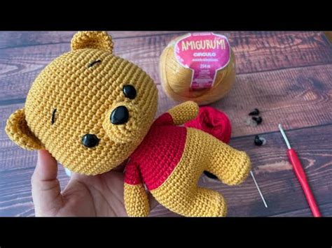 Winnie The Pooh Amigurumi C Rculo Patr N Escrito Crochet Disney