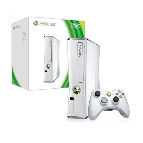 Console Xbox Slim Gb Branco Microsoft Meugameusado