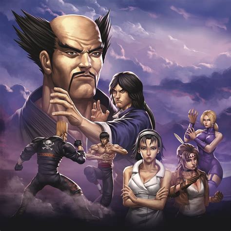 Nina Williams Mishima Heihachi Kazama Jun Marshall Law Lei Wulong And 1 More Tekken And 1