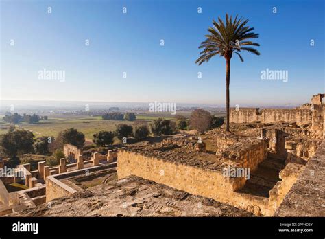 Overall View Of The 10th Century Ruins Of The Islamic Fortified Palace