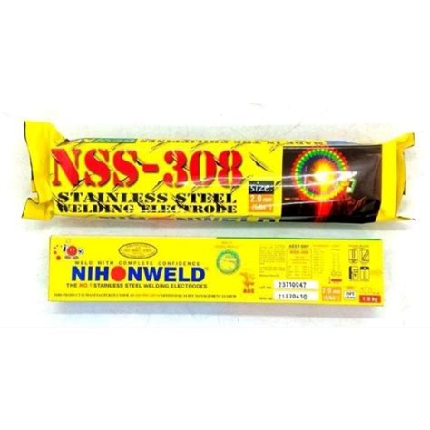 NIHON STAINLESS WELDING ROD NIHONWELD NSS 308 PER KILO Shopee Philippines