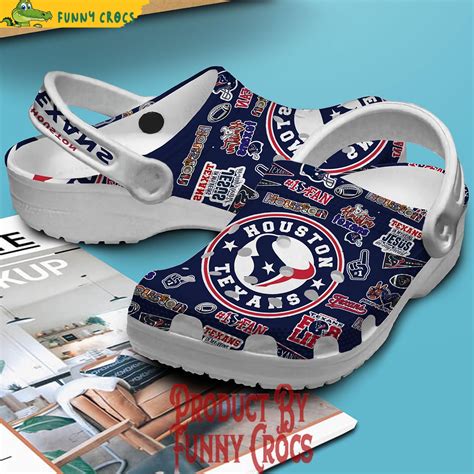 Houston Texans Crocs Ts For Fans Discover Comfort And Style Clog Shoes With Funny Crocs