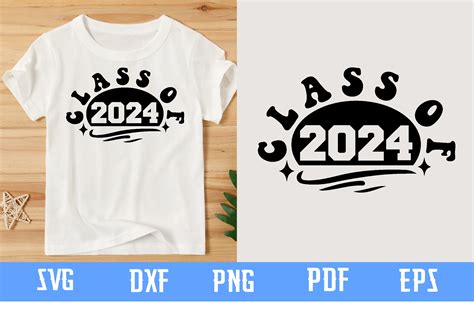 Class Of 2024 Svg Design Graphic By Binasvgbundle · Creative Fabrica