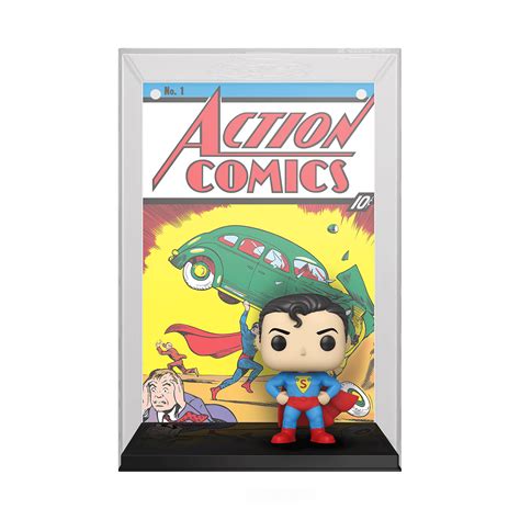 Buy Pop Comic Covers Action Comics No 1 Superman At Funko