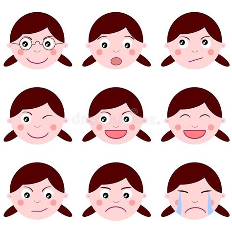 Girl Eye Wink Stock Illustrations 600 Girl Eye Wink Stock