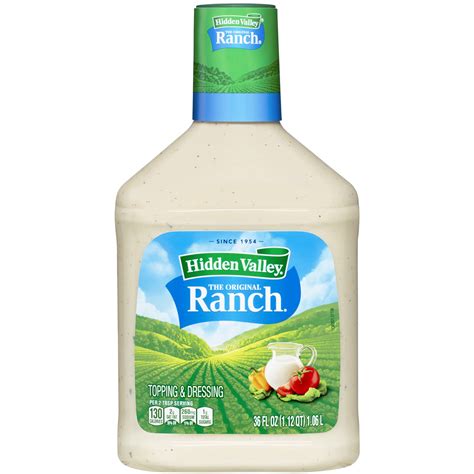 Hidden Valley Ranch Dressing Nutritional Info Besto Blog