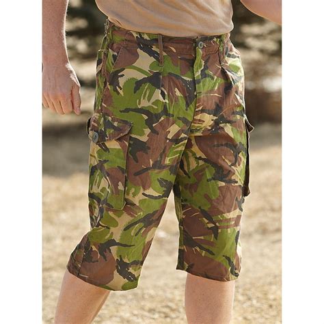 Used British Military Surplus Dpm Bermuda Shorts Camo 206201 Shorts