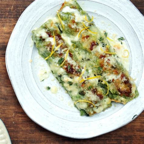 Creamy Ricotta Chicken And Spinach Cannelloni Bake 5 Trending