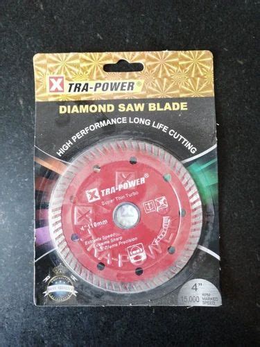 4 Inch Xtra Power Diamond Saw Blade For Marble Cutting At Rs 95 Piece