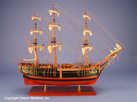 Wooden Model Ships Hms Bounty Ship Model