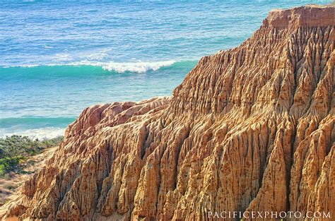 Sandstone Cliffs Torrey Pines Photograph by Lawrence Knutsson - Fine ...