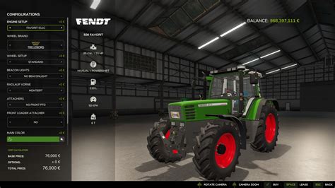 Fendt 500 Favorit Fs25 Kingmods