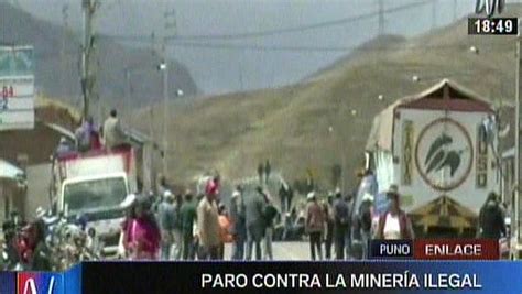 Puno Habitantes Bloquearon Interoceánica Por Contaminación Del Río Ramis [video]