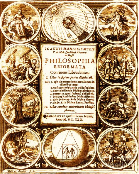 Frontispiece Of Alchemical Treatise Photograph By Science Source Fine