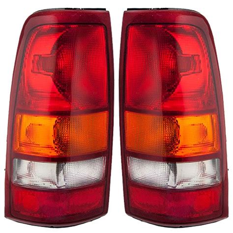 Buy Aftermarket Replacement Driver And Passenger Set Tail Lights