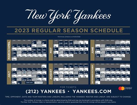 Yankees Schedule Search By Team Benjamin M Garrett