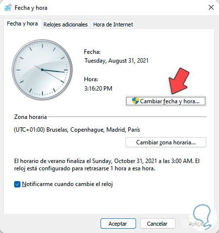 Como Cambiar La Hora En Windows A Horas Cambiar Formato De A