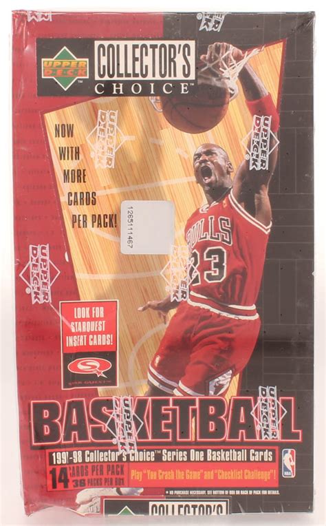 1997 98 Upper Deck Collectors Choice Series 1 Basketball Hobby Box