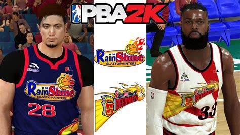 Pba Semifinals Rain Or Shine Elasto Painter Vs San Miguel Beermen