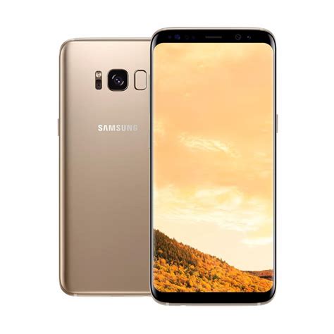 Samsung Galaxy S8 Sm G950f Smartphone 64gb Maple Gold At Mighty