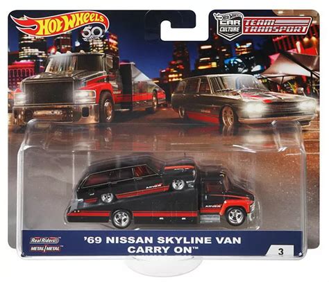 Hot Wheels Transportator Cu Masinuta Scara 1 64 MTFLF56 Cel Ro