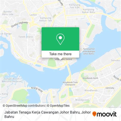 How To Get To Jabatan Tenaga Kerja Cawangan Johor Bahru In Johor Baharu