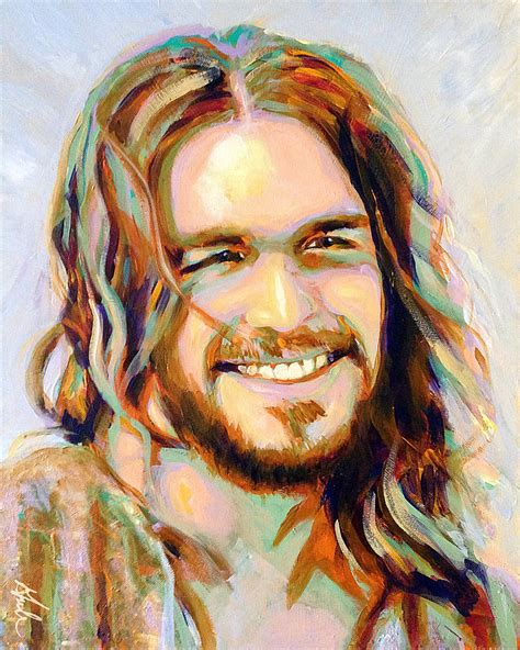 Yeshua Painting By Steve Gamba Fine Art America