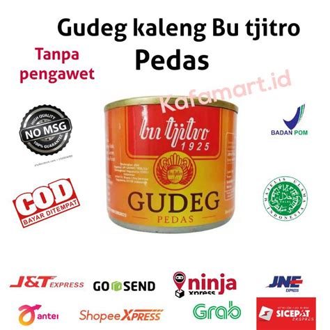 Jual Gudeg Kaleng Bu Tjitro 1925 Varian Rasa Pedas Gugeg Kaleng Pedas