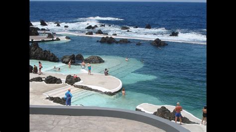 Porto Moniz Natural Pools Madeira Island Portugal Youtube