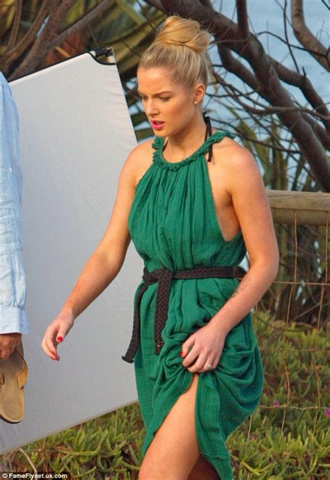 Helen Flanagan Poses Up A Storm As She Hits The Beach For Bikini Photo