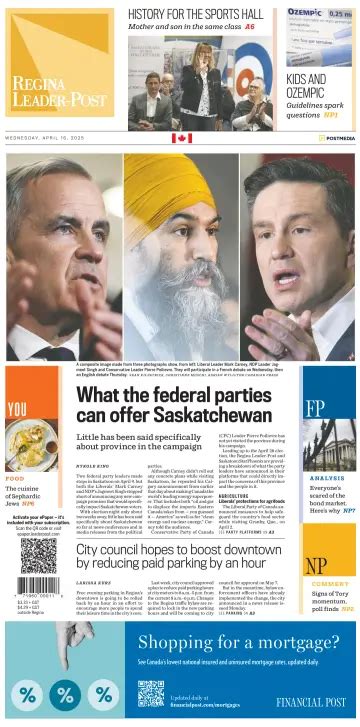 Regina Leader Post Archives Pressreader