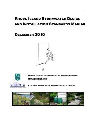 Stormwater Design And Installation Standards Manual