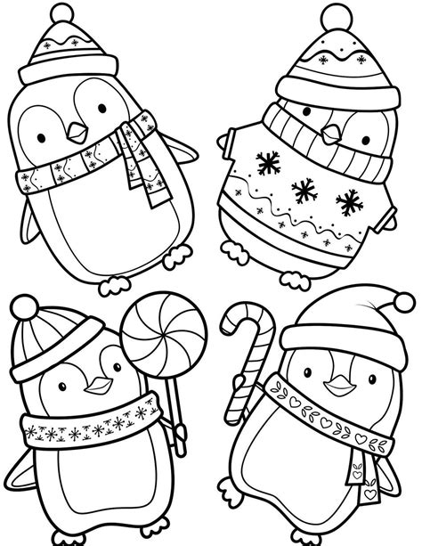 Pin By Chloe Albanie On Quick Saves Penguin Coloring Pages