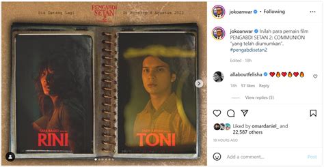 Joko Anwar Ungkap Para Pemain Di Pengabdi Setan Tiga Nama Ini Tak