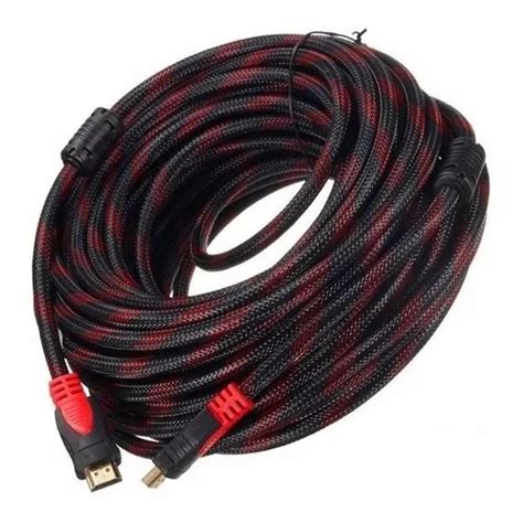 Cable Hdmi Metros Mts Full Hd Blindado Y Enmallado Mercadolibre