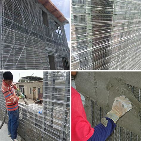 Rib Lath Mesh Expanded Ribbed Lath For Wall Plastering HY Rib Mesh