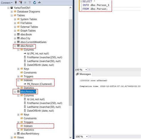 How To Create A Copy Of A Ms Sql Table And Place It In The Same Db