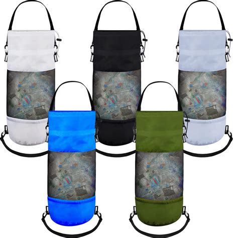 5 Pack Portable Boat Trash Bags Reusable Mesh Can Storage Container