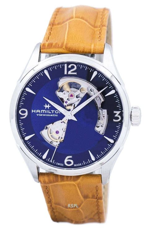 Hamilton Jazzmaster Viewmatic Abierto Coraz N Autom Tico H