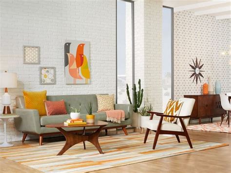 20 Beautiful Mid Century Modern Living Room Examples