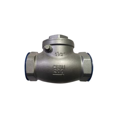 Silver Ss Non Return Valve At Best Price In Ahmedabad Qubic