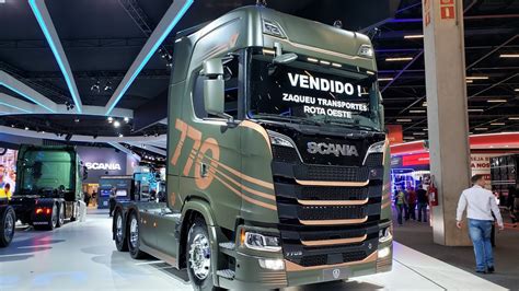 DETALHES DO NOVO SCANIA V8 770 S YouTube