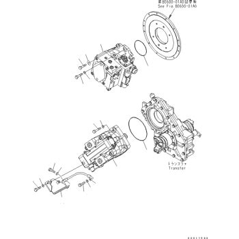 L Komatsu PUMP ASS Y