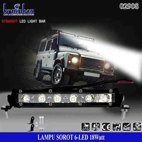 Jual Lampu Tembak Sorot Led Watt Led Cree Outdoor Light Bar Di